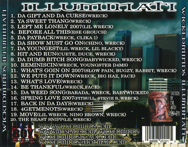 Wicked Minds - Illuminati Chicano Rap